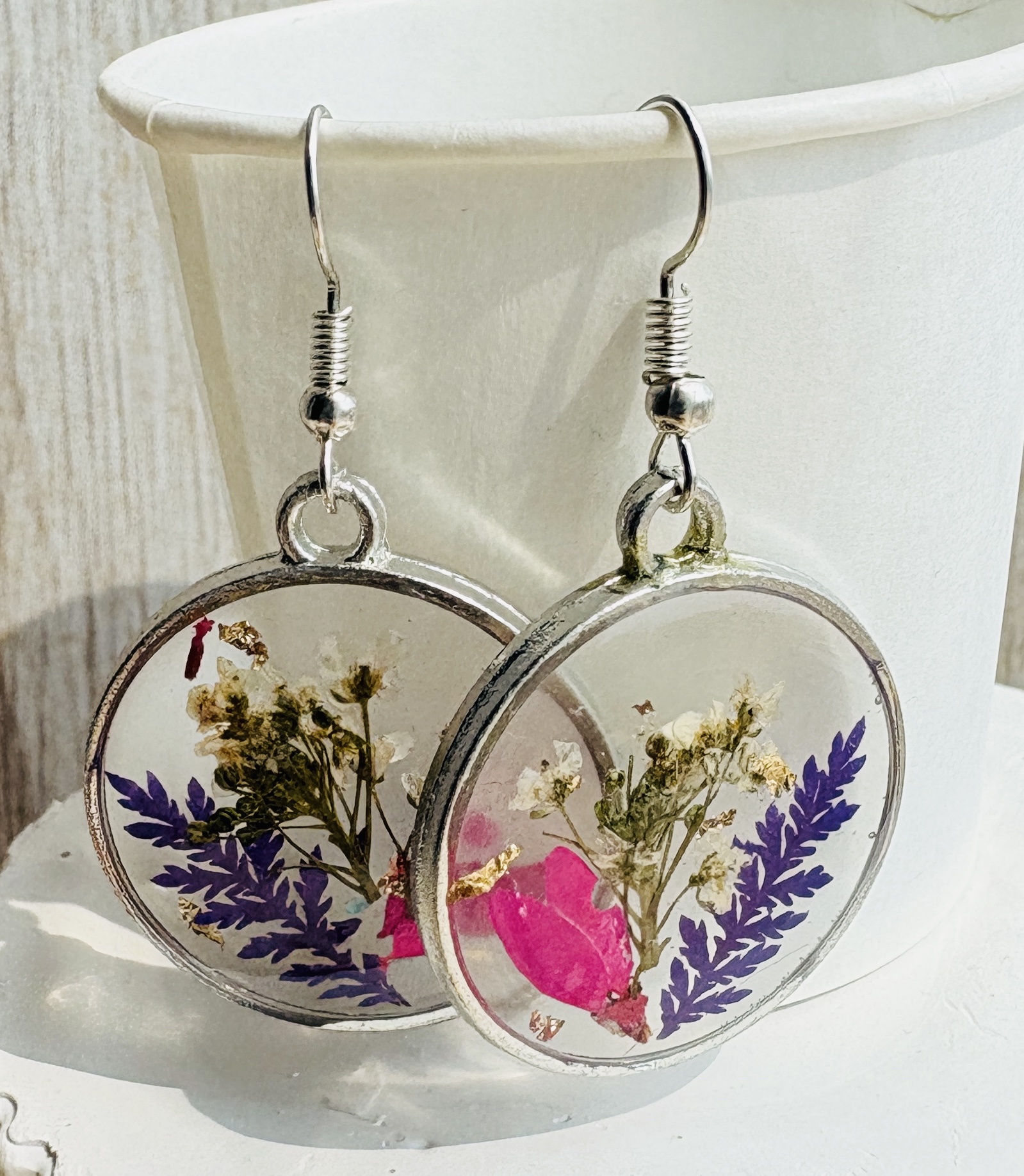 Earrings - Floral Design